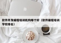 軟件開發(fā)編程培訓機構(gòu)哪個好（軟件編程培訓學校排名）