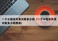 一個(gè)小程序開(kāi)發(fā)大概多少錢（一個(gè)小程序開(kāi)發(fā)大概多少錢費(fèi)用）